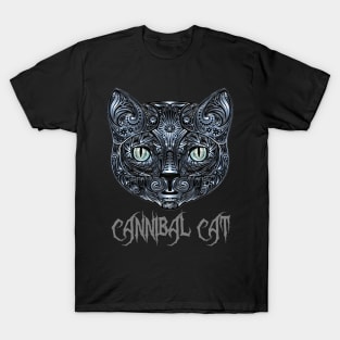 Cold Metal Cannibal Cat T-Shirt